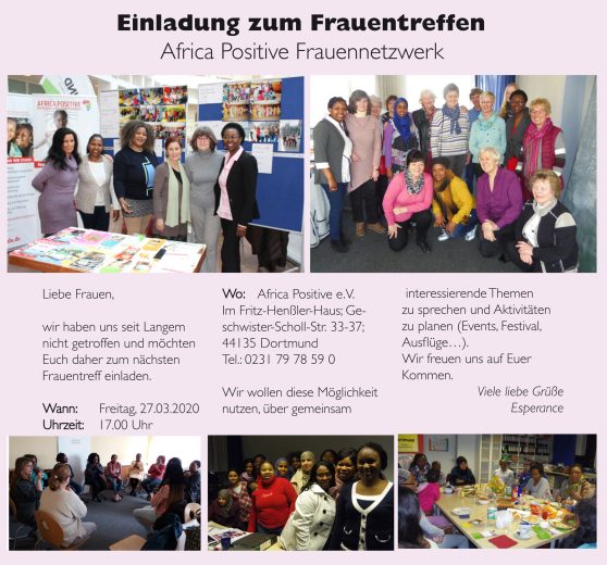 Einladung zum Frauentreffen